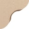 Ekena Millwork 8"W x 8"D x 8"H Wide Carmel Rough Cedar Woodgrain TimberThane Corbel, Primed Tan CORUR08X08X08CARRCPR - alternate 3
